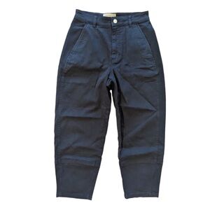 Everlane The Utility Barrel Pant in Navy size